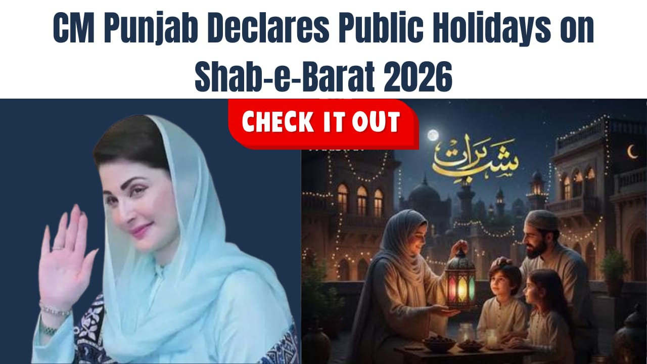 Public Holiday for Shab-e-Barat 2026