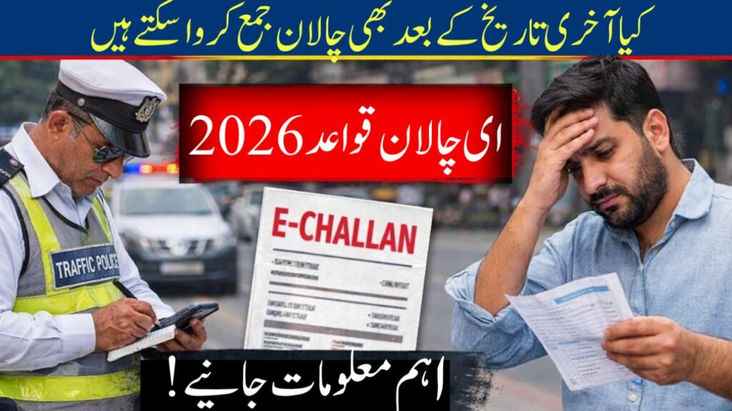 Pay E‑Challan After Due Date 2026