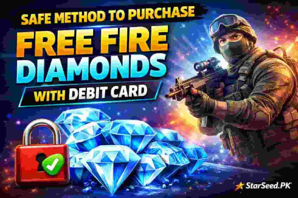 safe method to purchase free fire diamonds with debit card